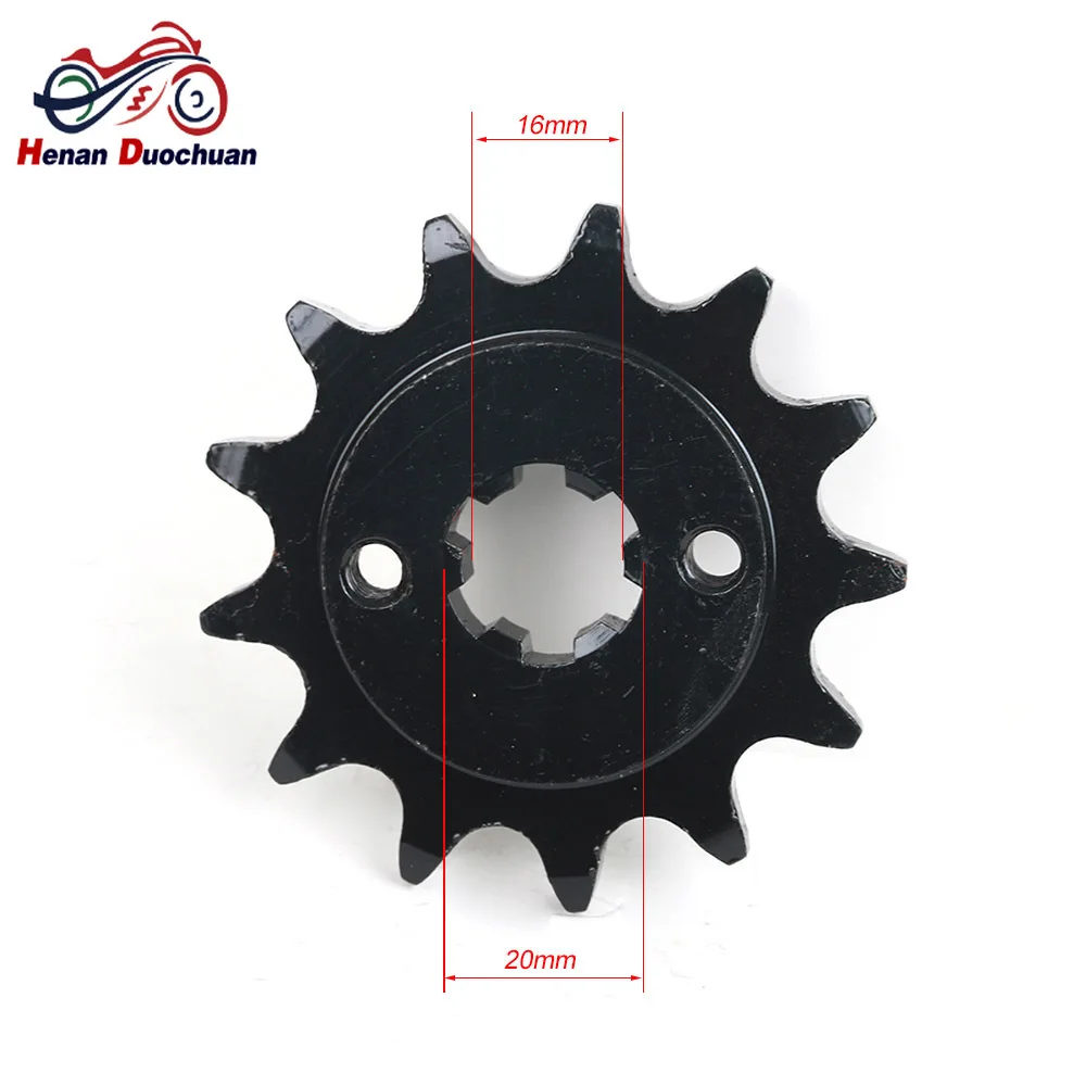 Передняя зубчатая шестерня 520-13T с 13 зубьями для Suzuki RM80Z RM80 RM80D RM80E RM80F RM 80 TF100 TS100 TF125 TS