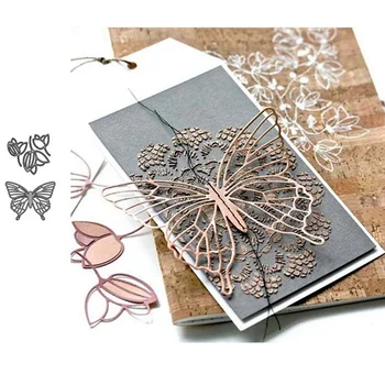 

New Craft Metal Cutting Dies Cut Die Mold Butterfly Decoration Scrapbook Paper Craft Knife Mould Blade Punch Stencils Dies