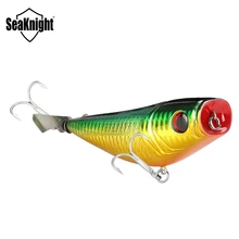 SeaKnight SK048 Topwater Popper 29 г 100 мм плавающая приманка для рыбалки 1 шт. рыболовная приманка с VMC крючками металлический Пропеллер для ловли карпа