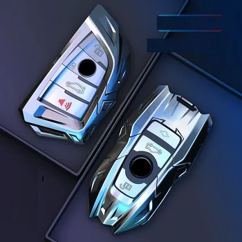 

Zinc alloy Car Remote Key Case Cove For BMW 520 525 f11 f30 f31 f10 F18 f48 118i 320i 1 2 3 4 5 7 Series X3 X4 X5 X6 M3 M4 M5