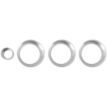 

for Range Rover Sport L405 2014-2017,Aluminum Alloy Air Conditioning Knobs o Circle Ring Cover