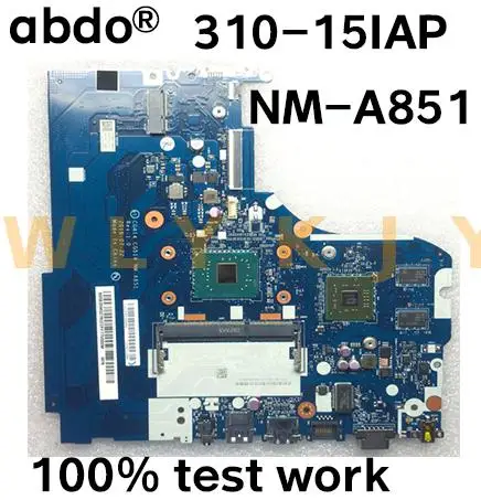 Материнская плата Abdo CG414 CG515 для Lenovo 310-15IAP материнская ноутбука CPU N3350 DDR3 100%