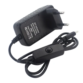 

Electronics Switching Power Supply Button Charger Plug Computer Accessories Cable Type C 5V 3A Adapter For Raspberry Pi 4B