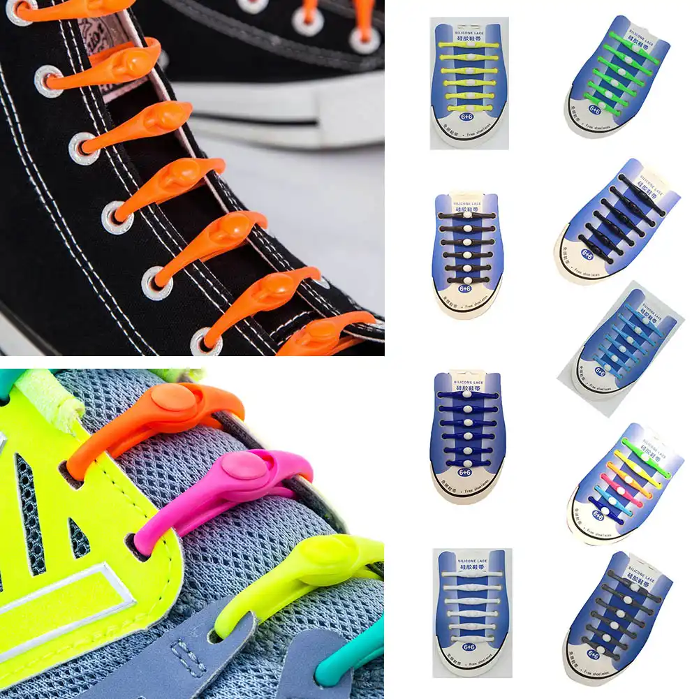 silicone shoe laces