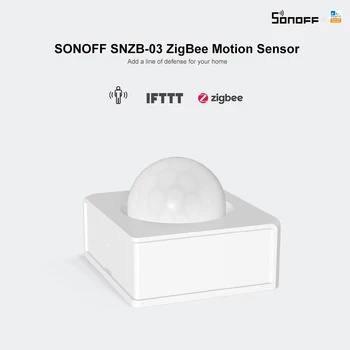 

SONOFF SNZB-03 ZigBee Motion Sensor Detect Motion Trigger Alarm Alert Notifaication Works with SONOFF ZigBee Bridge eWeLink APP