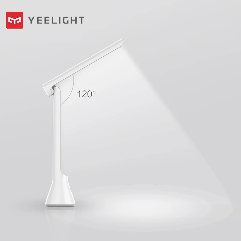 Новейшая Складная светодиодсветодиодный настольная лампа Yeelight регулируемая на