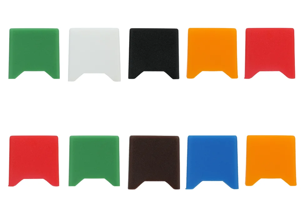 Силиконовый Тест капельного наконечника крышка чистый пищевой цветной