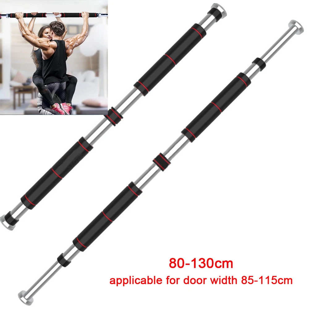 Door Horizontal Bars Steel 400kg Adjustable Home Gym Workout Chin push Up Pull Training Bar Sport Fitness Sit-ups Equipment | Спорт и