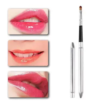 

3Pcs/Set New Portable Retractable Lipgloss Lipstick Lip Gloss Brush Adjustable Profesional Foundation Makeup Cosmetic Tool