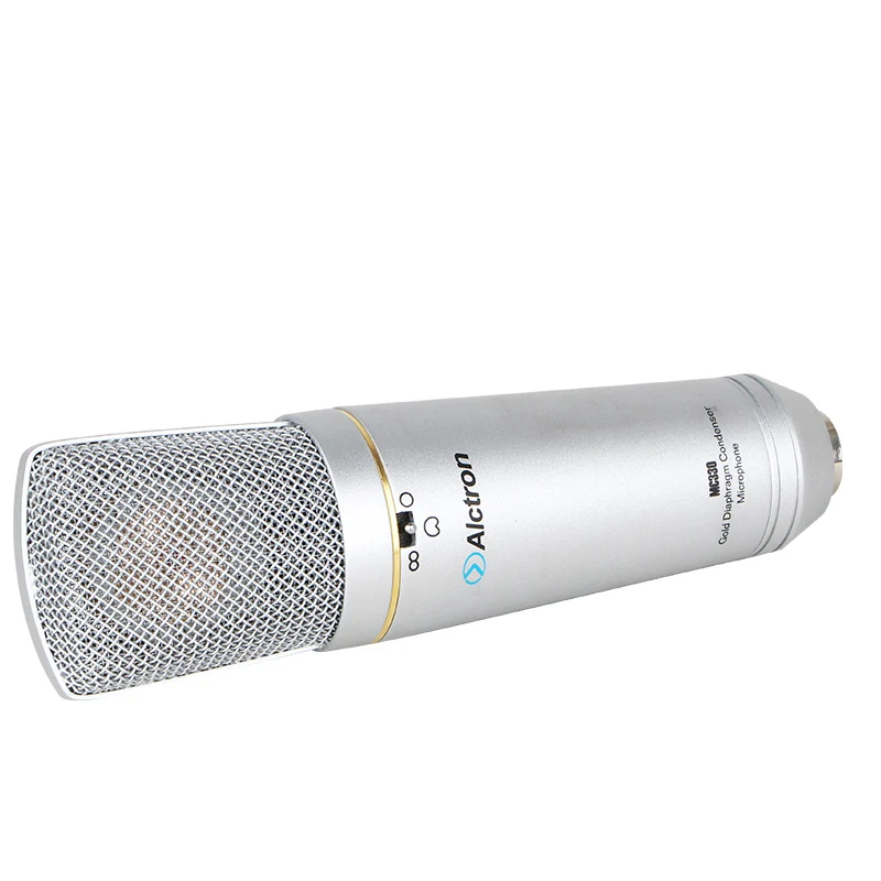 Профессиональный Alctron MC330 PET конденсаторный микрофон конденсатор микрофон с записывающим устройством pro Студийный микрофон