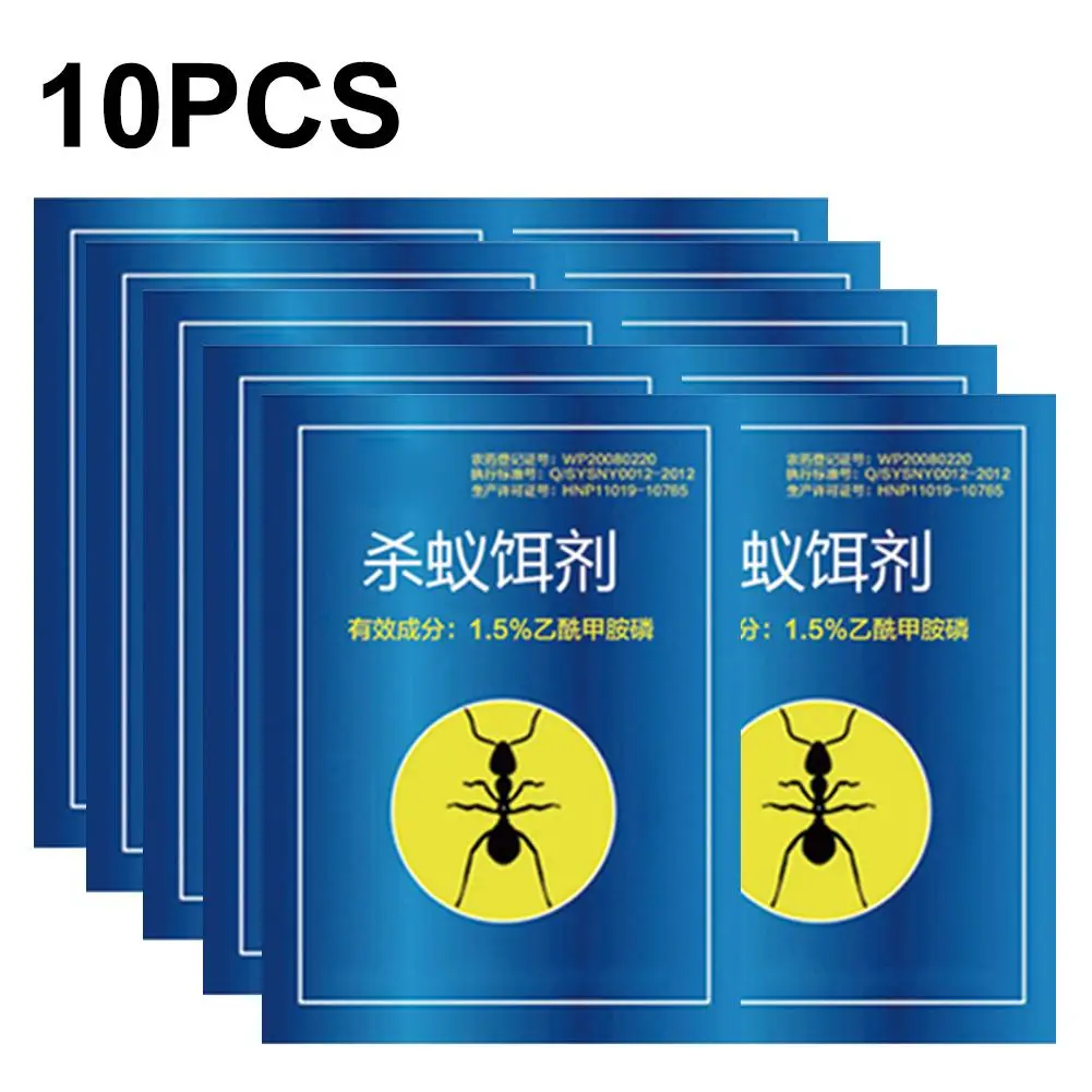 1/10 Pz Ant Baits Insecti-Cide Bug Beetle Insect Reject Killer Parassiti Efficiente Repellente Trappola Killer Controllo Dei Parassiti Distruggere Le 