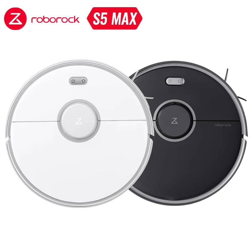 Roborock S5 Max пылесос для дома умный влажная уборка ковер защита от пыли робот