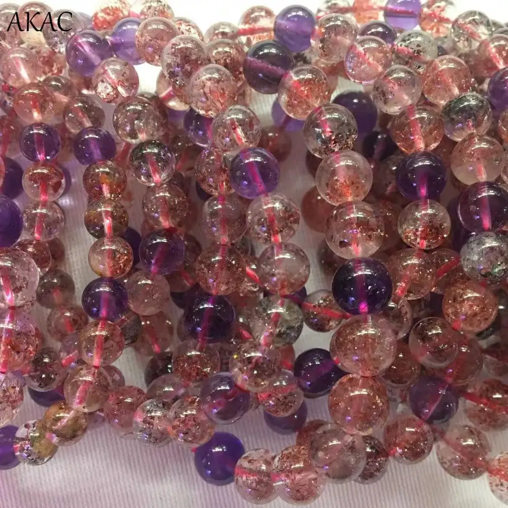

Free shipping approx8mm 100% AAAAA natural super seven super 7 quartz