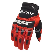 Delicate Fox Gloves Motocross Guantes Enduro Moto Cross MX BMX DH Dirt Bike Off-road Dirtpaw Racing Red Luvas For Men