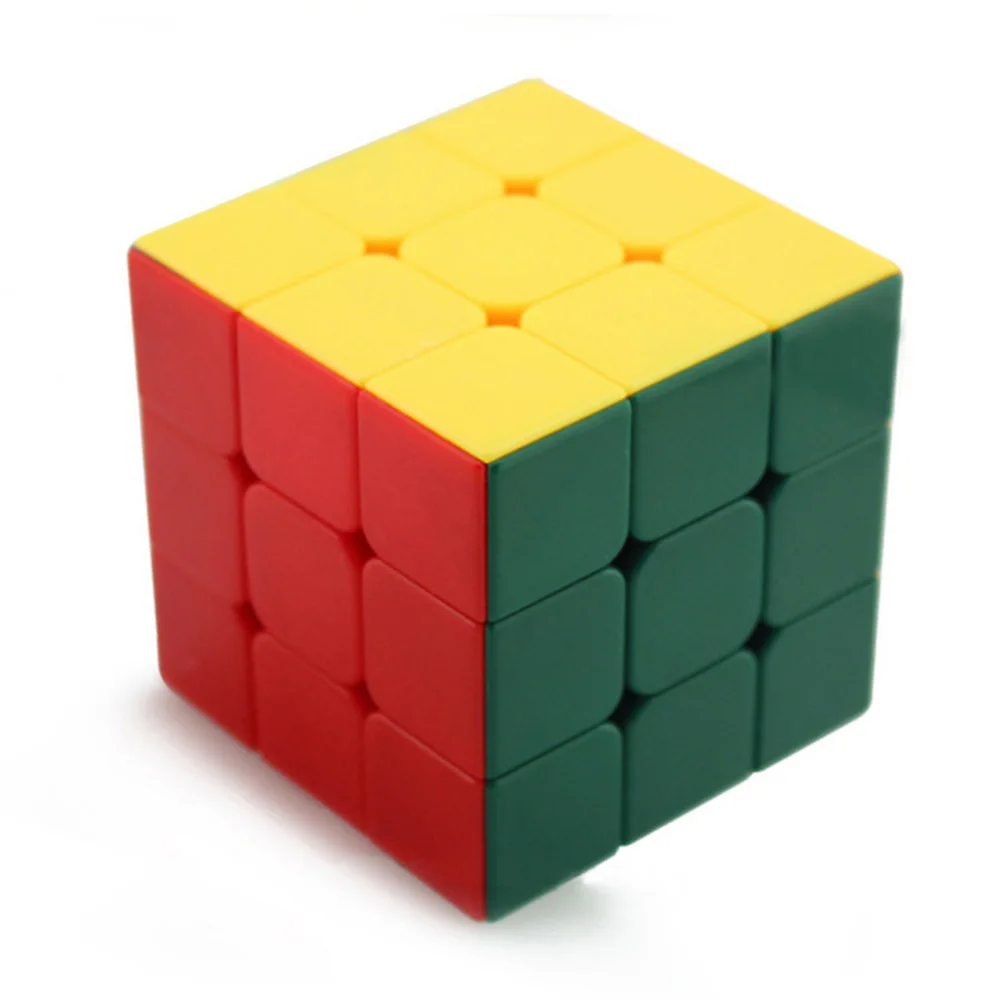 IQ-Cubes ShengShou Rainbow 3x3 куб Высокая головоломка с быстрым кубом волшебное профессиональное обучение и образовательные кубики magicos детские игрушки