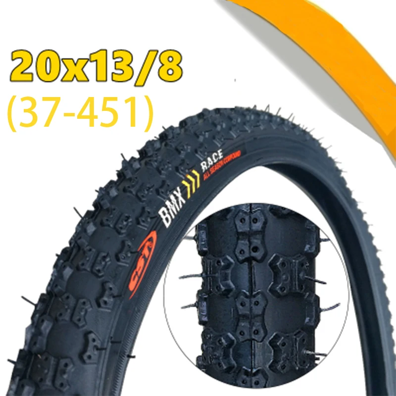Оригинальные велосипедные шины BMX 20 дюймов 20x1 3/8 37 451 1/8 28 детский для горных