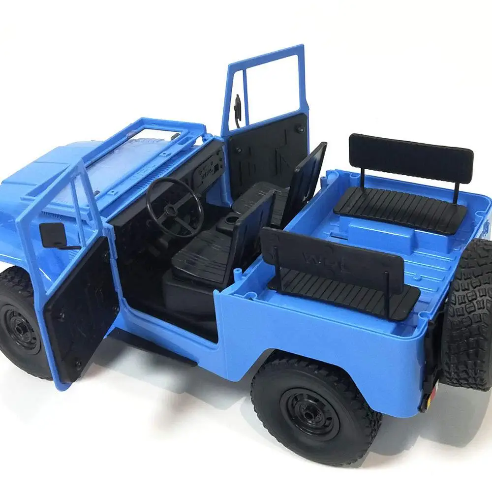 HobbyLane WPL C34KM 1/16 Metal Edition Kit 4WD 2,4G Buggy Crawler внедорожный Радиоуправляемый автомобиль 2CH модели транспортных средств с головной светильник