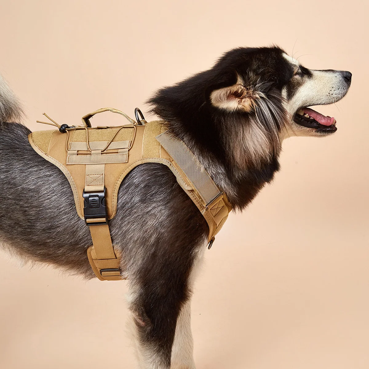 Tactical Dog Harness ICEFANG With 4X Metal Buckle,Dog Dog Cooling Vest
