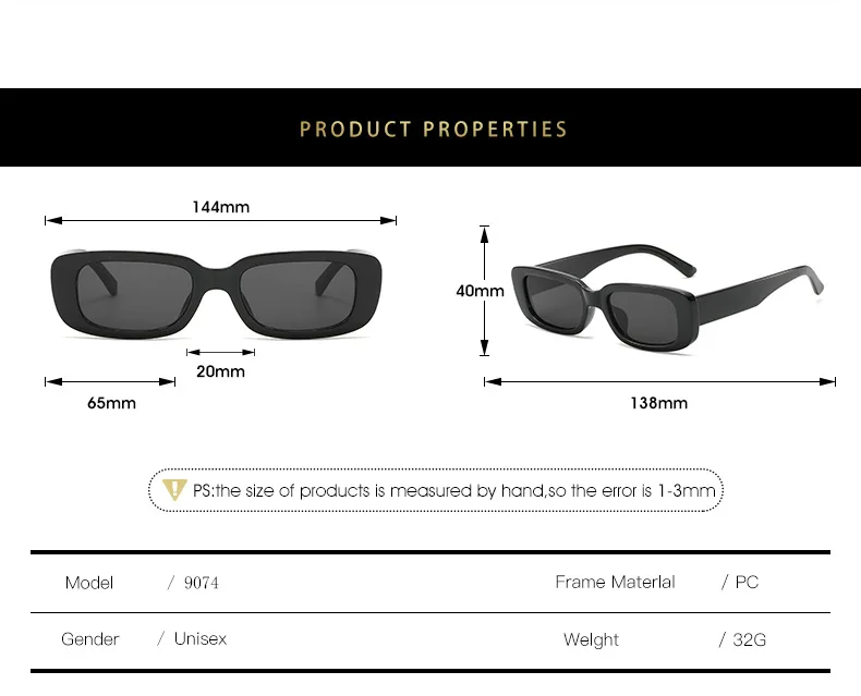 Classic Vintage Rectangle Sunglasses Women Brand Design Clear Blue Pink Green Lens Sun Glasses Female  Eyewear UV400_voghion.com