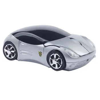 

Car Mouse Wireless 2.4Ghz Sport Car Shaped Mouse 800-1200 DPI Optical Cordless Mice Battery Power Gift for PC Computer Laptop