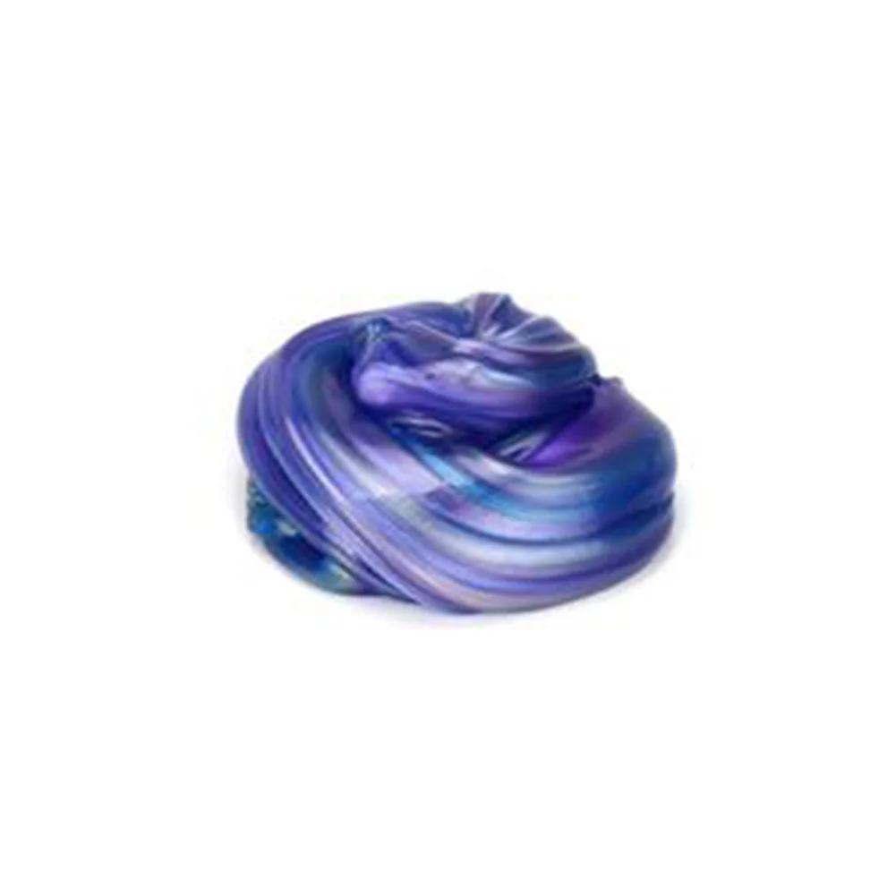 Plasticine игрушки дети красочные мягкие слизи Phlegm глина "сделай сам" Глина пушистая плавающая слизь ароматизированный стресс облегчение глина игрушка 1