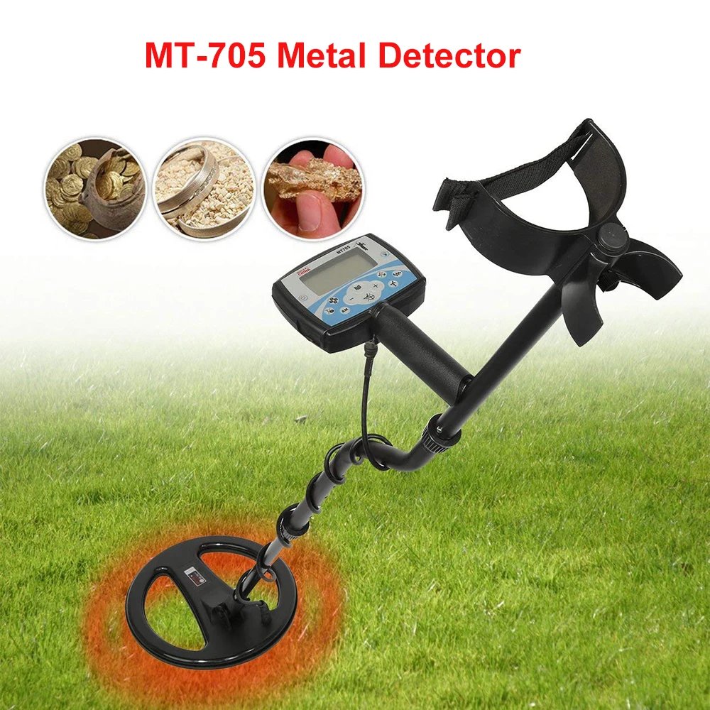 

Professional MT705 705 Gold Metal Detector Underground 705 Gold Digger Treasure Hunter Finder Pinpointer Gold Detector