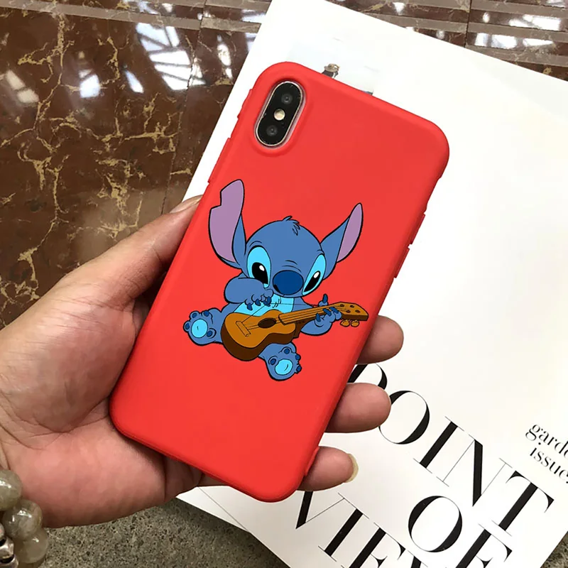 Милый мультяшный Ститч силиконовый чехол для телефона huawei P20 P10 P30 Pro Lite Plus Мягкий милый чехол - Цвет: Color 3