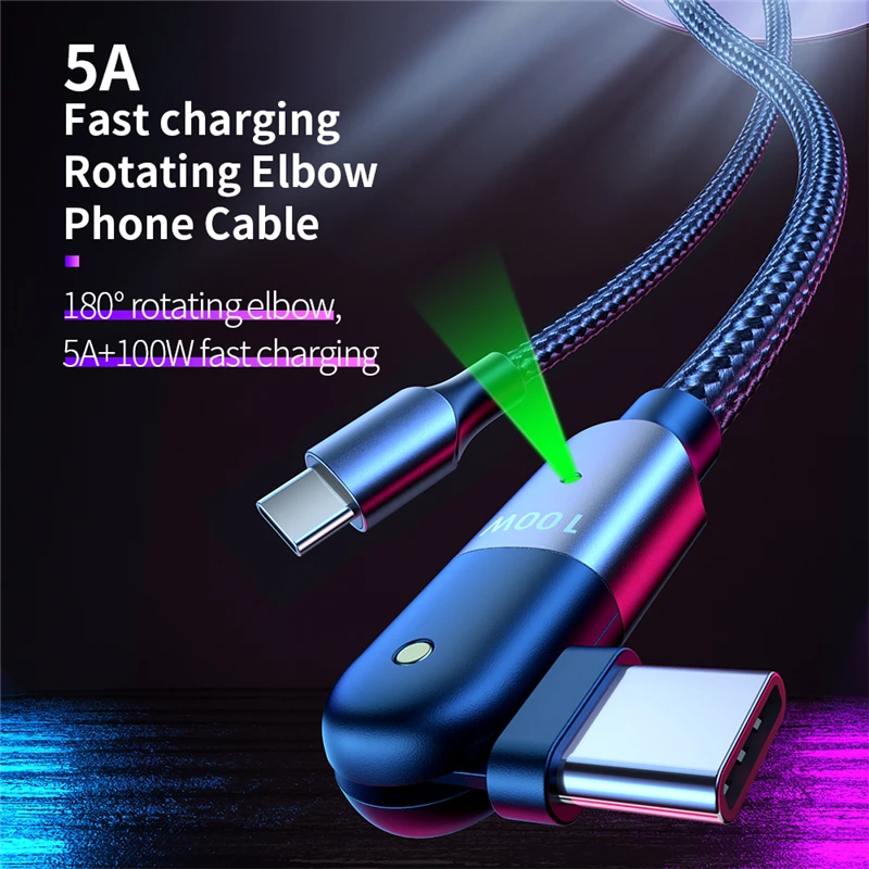 Купить Кабель USB C-USB Type C для Huawei Mate 20 P30 P20 P10 Pro Honor 10 Nova QC 3 0 4 PD 60 Вт 100 быстрая зарядка MacBook  | Кабели для мобильных телефонов (1005001442542804)