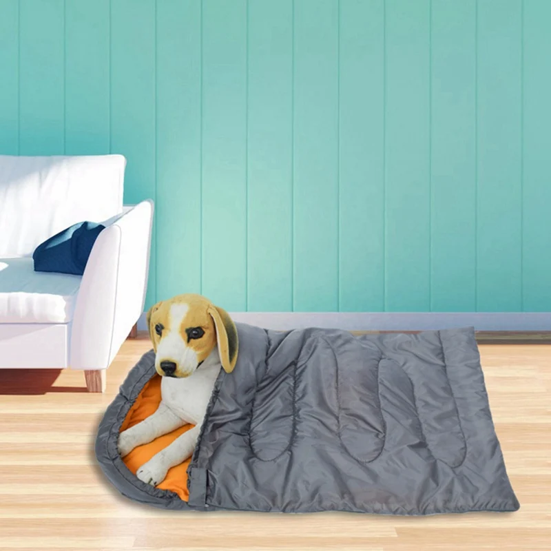 

NEW Pet Portable Sleeping Bag Outdoor Waterproof Dog Pet Bed For Camping Travel Puppy House Soft Nest Bed Dog travel Supplies