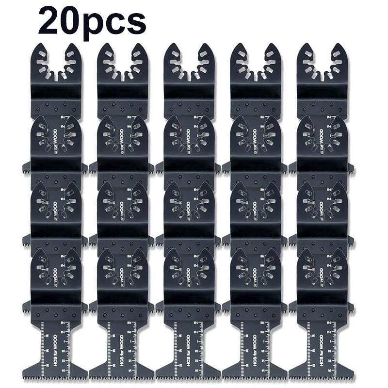 

20pcs 1-3/4 Oscillating Precision Japanese Tooth Saw Cutter Set For Multimaster