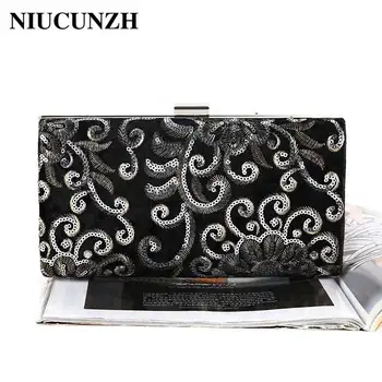 

NIUCUNZH Women Evening Bag Clutch Handbag Luxury Designer 2019 Women's Bags Shoulder bag Fashion Vintage Women Crossbody Bags