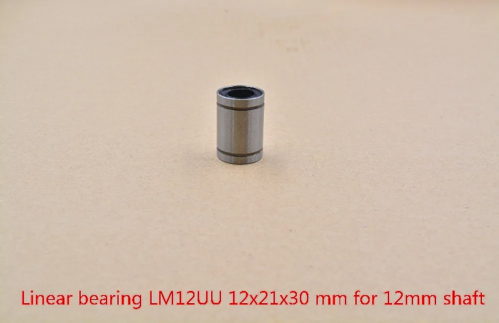 LM12UU LME12UU LM12UUAJ 12 мм линейный шариковый Подшипник Втулка для круглый прямой