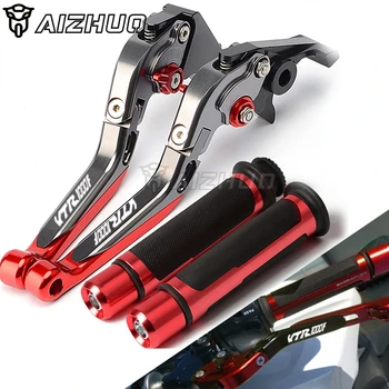 

Brake Clutch Lever Extendable Adjustable Motorcycle Hand Grip Handlebar FOR HONDA VTR1000F VTR1000 VTR 1000 F 1998-2005 2004 03