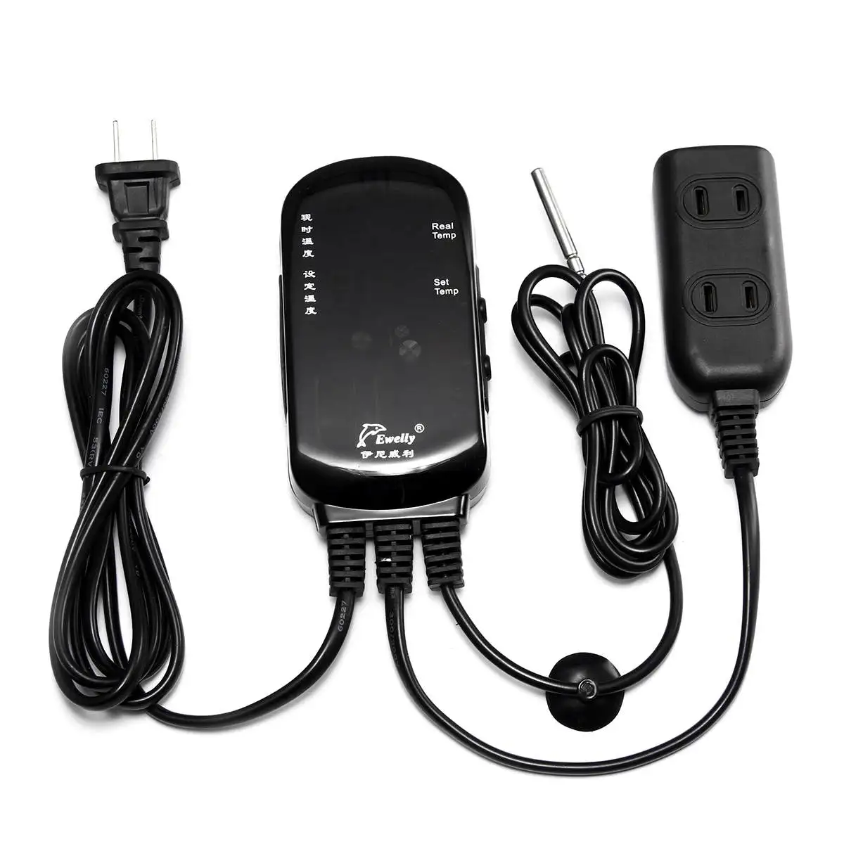 

Digital Aquarium Pet Fish Tank Turtle Box Thermostat Temperature Control Device Reptiles Fish Aquatic Heat Controller Supplies