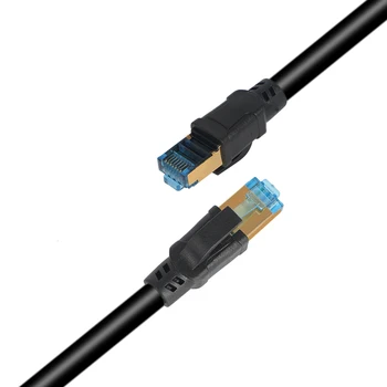 

High Speed Gigabit Cat8 Ethernet Cable 10ft MORELECS 40Gbps 2000Mhz SFTP LAN Network Internet Cables for Router Modem PS Xbox