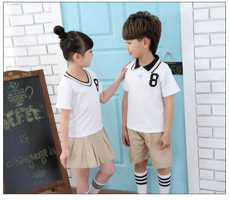 Childrenswear New Style Children CHILDREN'S DAY Performance Costume Kindergarten Suit Primary School STUDENT'S School Uniform Me