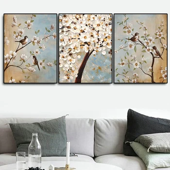 

5D diy diamond painting cross stitch flower full square diamond embroidery picture bird rhinestone mosaic pattern wall sticker