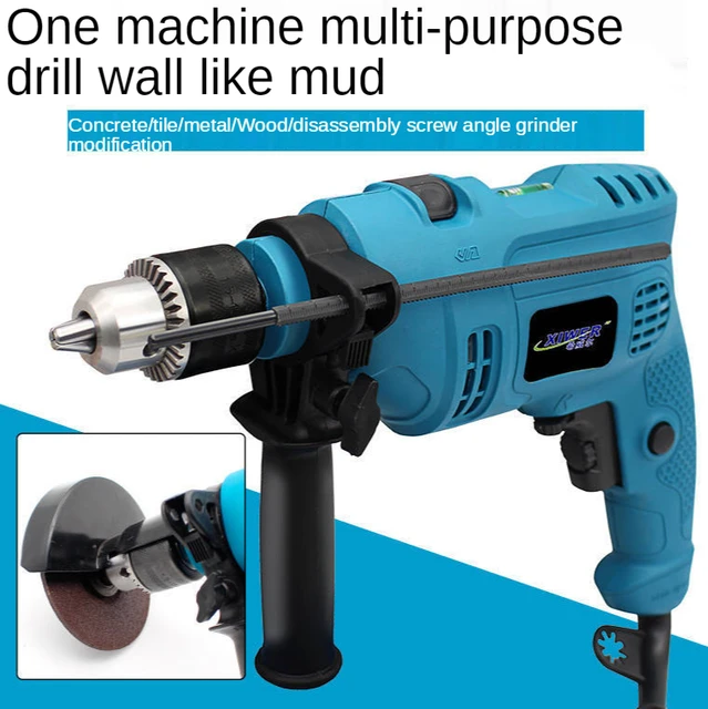 220V Impact drill concrete electric drill household hand electric