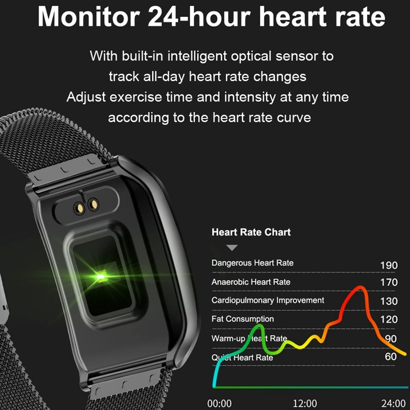 FULL-F9 Smart Watch Men Ip68 Waterproof Multiple Sports Mode Heart Rate Blood Pressure Bluetooth Smartwatch 1.3Inch Screen