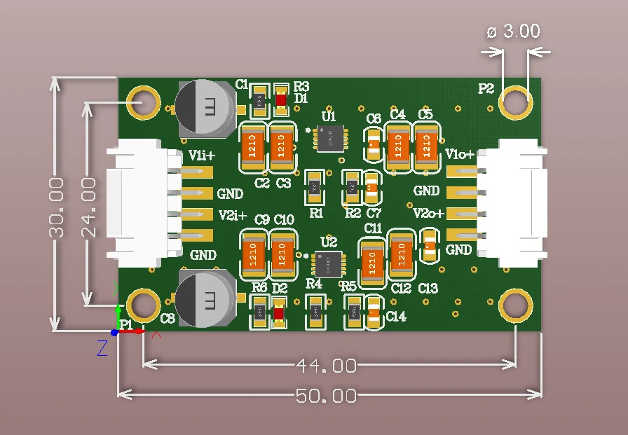 LT3045 module 5v single power supply module two parallel connected low noise lin