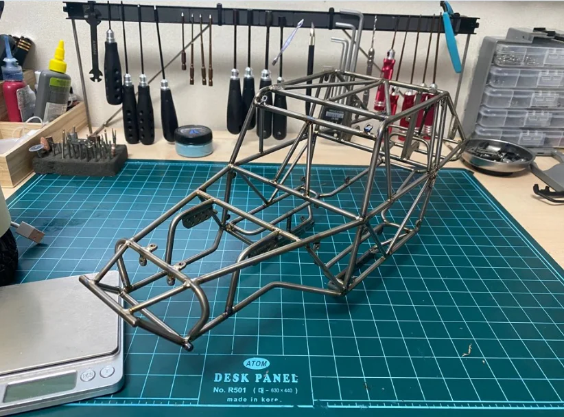HPM частный заказной титановый сплав Rollcage/ролл бар для Rc Гусеничный SCX10