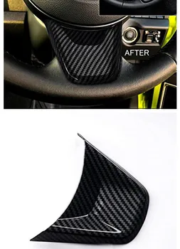 

Jimny Carbon fiber Steering Wheel Cover, Car Steering Wheel Decorative Covers For Jimny 2019-2020 JB74 JB64