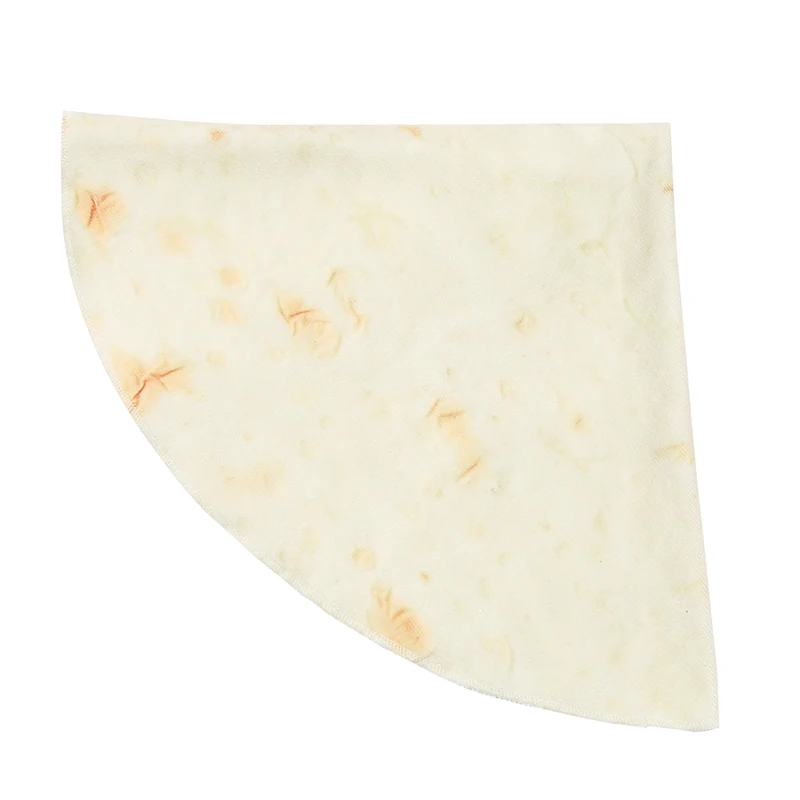 Одеяло Tortilla, буквенный коврик с печатью, Круглый баррито, маленький ковер для офиса, дома, кемпинга, пикника, наружного детского одеяла