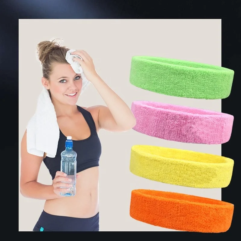 2PCs Wrist Sweatband+1PC Headband Elastic Sport Wristband Gym Wrist Brace Support Sweat Band Tennis Volleyball Protector