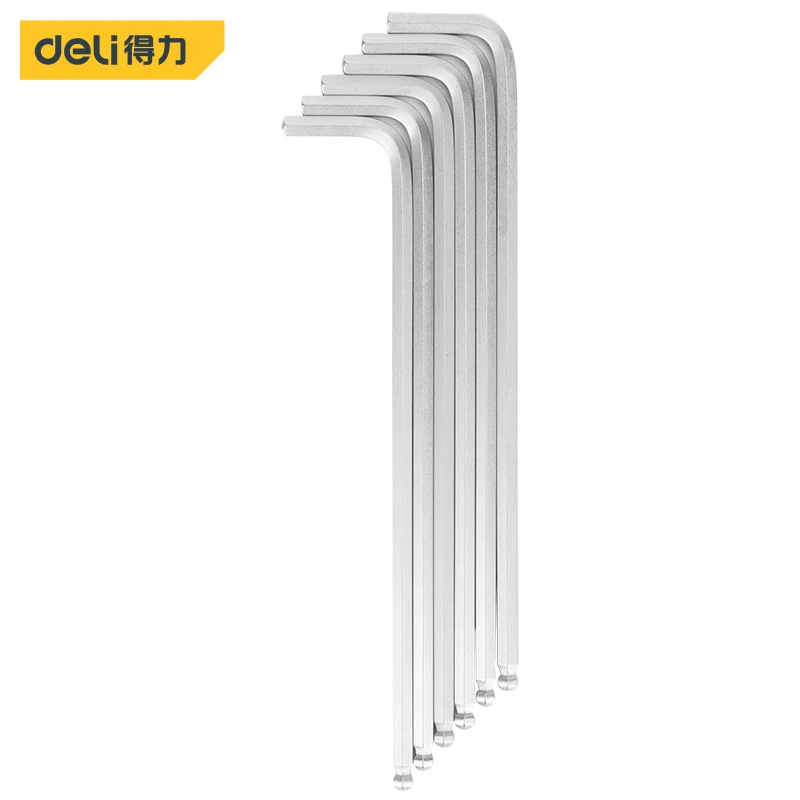

Deli Inner Hexagon Of Long Spherical Head With Fog Surface Snap Ring Hand Wire stripper Nippers Multipurpose kits multi-function