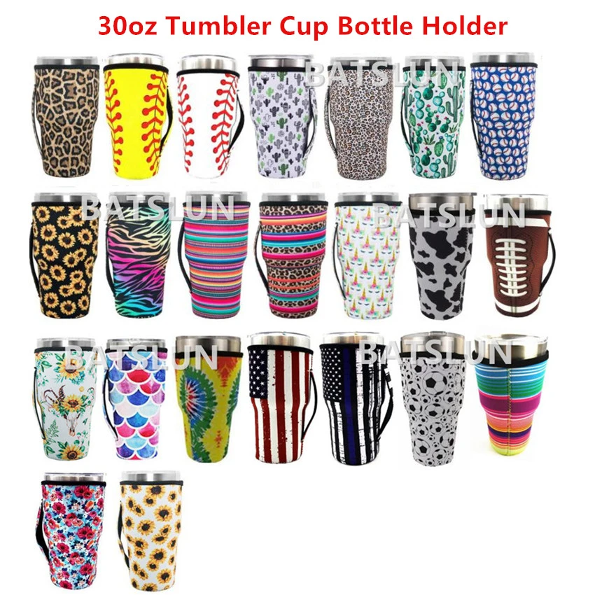 Download 23 Print Reusable Baseball Neoprene Iced Coffee Cup Sleeve Insulated Sleeves Tumbler Cover Bags Holder For 30oz Tumbler Water Bottle Cup Accessories Aliexpress