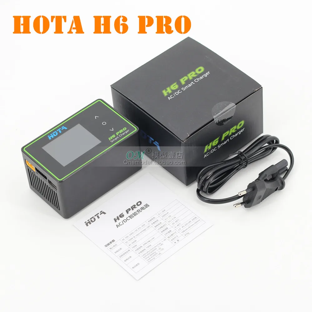 Details about   HOTA H6 Pro AC200W DC700W 26A Smart RC Charger for LiHv/LiPo 1-6S Batteries