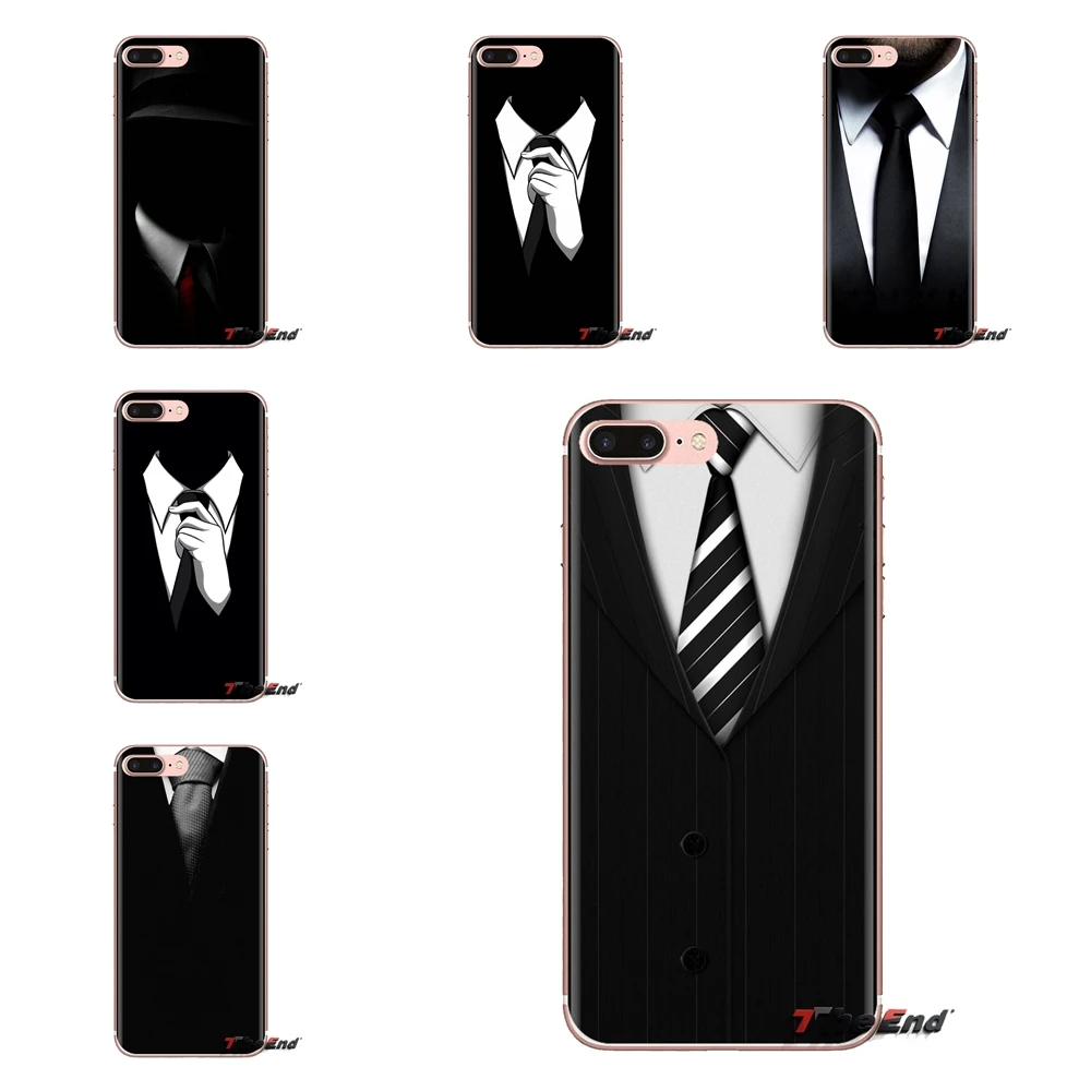 Dark Suit Mystery Man Transparent Soft Shell Covers For Samsung Galaxy J1 J2 J3 J4 J5 J6 J7 J8 Plus 2018 Prime 2015 2016 2017 |