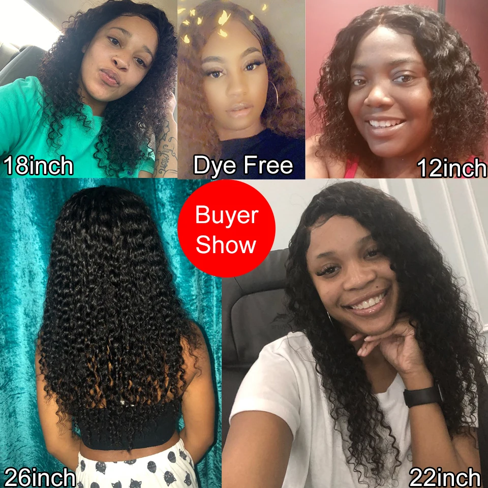 Парик из вьющихся человеческих волос Maxine Hair вьющиеся кружевные передние парики