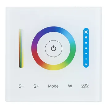 

DC 12V-24V 15A MiLight P3 Glass Smart Touch Screen Panel Controller Dimming /RGB/RGBW/RGB+CCT LED Strip Wall light